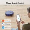 XIEBRO LIFE Robot Vacuum and Mop Combo 2 in 1 Mopping - BLUE STRIPED