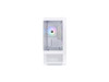 Thermaltake View 170 TG ARGB Snow Micro-ATX Case; 3x120mm ARGB Fans included;