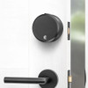 August Home Smart Lock Pro + Connect Hub - WiFi Smart Lock – Dark Gray