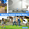 Hugolog 4MP Cameras for Home Security 2pc - WHITE