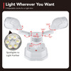 OREiN Motion Sensor Flood Lights, 450° Dimmable, OL3600140 - White (Hardwired)
