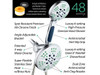 Hotel Spa Notilus Ultra Luxury Combo High Pressure Shower Head HS-5545 - CHROME