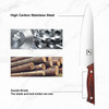 imarku 16 Pieces Japanese Kitchen Knife Set I-KS0083 - Red