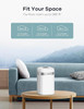 WELOV Air Purifiers H13 True HEPA Air Purifier Nursery P100W - WHITE