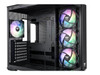Thermaltake View 380 TG ARGB Black ATX Case; 4x120mm ARGB Fans Included;