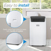 BLACK+DECKER 12,000 BTU Portable Air Conditioner BPACT12WT - White