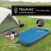 Intex Truaire Tpu Luxury Camping Mattress Fiber-Tech Technology 64011E - Blue