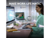 Logitech Signature Slim K950 Wireless Sleek Keyboard, Switch Between Devices