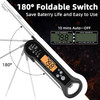 BILITASE Instant Read Meat Thermometer for Grill and BBQ - Black