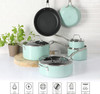 Martha Stewart Lockton Premium Nonstick 10 Piece Enamel 128939.10 - Martha Blue Martha Stewart Lockton Premium Nonstick 10 Piece Enamel 128939.10 - Martha Blue
