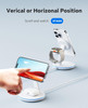 PEXXUS 3 in 1 Fast Magnetic Charging Station for Apple Devices,15W W309 - White