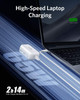 Anker USB C Charger, 65W PIQ 3.0 PPS Fast Charger, PowerPort III Pod - White