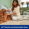 KANPETS Dog Vacuum Shedding Grooming Max 3.4L Dust Bin 4 Grooming Tool - Orange