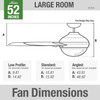 Hunter Fan Company 51314 Aerodyne Ceiling Fan, 52 - Matte Black Hunter Fan Company 51314 Aerodyne Ceiling Fan, 52 - Matte Black