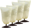 MIXC 4 Packs 2 Size Plant Covers Freeze Protection (47''×71''+71×83'') - BEIGE