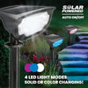BELL+HOWELL Bionic Burst Landscape Lights by Bell+Howell (2 PACK) BH-8208 Black