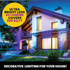 BELL+HOWELL Bionic Burst Landscape Lights by Bell+Howell (2 PACK) BH-8208 Black
