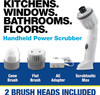 BELL+HOWELL Scrubtastic Max Spin Scrubber Electric Shower Scrubber - GRAY/WHITE