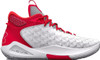 UA HOVR HAVOC 5 CLONE BASKETBALL SHOES 3024979-100 WHITE/RED M11.5 W13