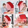 VICONOR Red Light Therapy Face and Body Red Infrared Light Therapy Lamp - Black