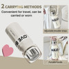 GOOM THE GRIP 32 OZ INSULATED WATER BOTTLE WITH LID, WIDE MOUTH - WHITE