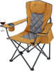 ARROWHEAD OUTDOOR PORTABLE FOLDING CAMPING QUAD CHAIR KKS0335U - TAN