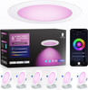 ROLLIN LIGHT SMART RECESSED 6 INCH - 6 PACK WI-FI BLUETOOTH LIGHT - White