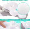 KKN NECK CERVICAL PILLOW FOR NECK AND SHOULDER PAIN KP021 - WHITE