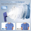 KEBNOR 800W Powerful Handheld Clothing Garment Steamer, 120V, Small, Blue
