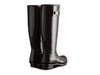 WFT1000RGL Hunter Boots Women's Original Tall Gloss Pull On Rain Boot - Black 8