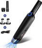 LAOPAO PORTABLE CAR VACUUM CLEANER HIGH 9KPA RECHARGEABLE BATTERY - BLACK
