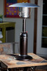 FIRE SENSE PORTABLE PATIO HEATER OUTDOOR PROPANE 10,000 BTU - HAMMERTONE BRONZE