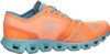 40.99704 ON Cloud X Men's Running Shoes, Size 9 M, Orange/Sea