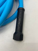 AQUA JOE 50FT PROFESSIONAL-GRADE HYBRID POLYMER GARDEN 500-PSI BURST - BLUE