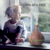 Anjou Essential Oil Diffuser 500mL Cool Mist Humidifier AJ-AD012 - Brown