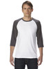 Anvil 6755 Adult Tri-Blend 3/4-Sleeve Raglan Tee New