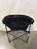 ARROWHEAD OUTDOOR OVERSIZED HEAVY-DUTY CLUB FOLDING CAMPING CHAIR Charcoal Black