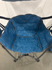 ARROWHEAD OUTDOOR PORTABLE FOLDING SWINGING HAMMOCK CAMPING CHAIR BLUE