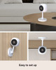 VENZ 4pcs Indoor Security Camera,1080P HD Dog Cat Camera with Phone App - WHITE