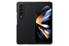 SAMSUNG Galaxy Z Fold4 Leather Cover Protective Premium Elegant Phone Case Black