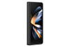 SAMSUNG Galaxy Z Fold4 Leather Cover Protective Premium Elegant Phone Case Black