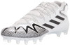 GX4066 Adidas Men's Freak 22-Team Football Shoe White/Black/Clear Size 9.5 New