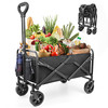 NEOTEC COLLAPSIBLE-FOLDING-WAGON WAGON CART HEAVY DUTY FOLDABLE OUTDOOR UTILITY