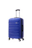 Rockland Irvine Hardside Spinner Wheel Luggage, Blue, 19", 23", 27" Rockland Irvine Hardside Spinner Wheel Luggage, Blue, 19", 23", 27"