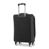 American Tourister Whim Softside Expandable Luggage with Spinners, Black 2PC SET New