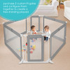 Summer Infant Custom Fit Walk-Thru Extra Wide Pet and Baby Gate