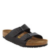 BIRKENSTOCK MEN'S ARIZONA BIRKO-FLOR SANDALS - SIZE 8 - BLACK