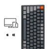 Keychron K4 RGB Hot Swappable Mechanical Keyboard, 96% Layout Bluetooth
