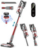Ljuren Cordless Vacuum Cleaner, 35 Mins, 7in1 Stick Vacuum 2 Suction, K-21B-RED