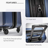 American Tourister Moonlight Hardside Expandable Luggage with Spinner Wheels American Tourister Moonlight Hardside Expandable Luggage with Spinner Wheels